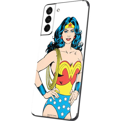 DC Comics Wonder Woman Classic Art Pose Galaxy S21 Plus 5G Skin